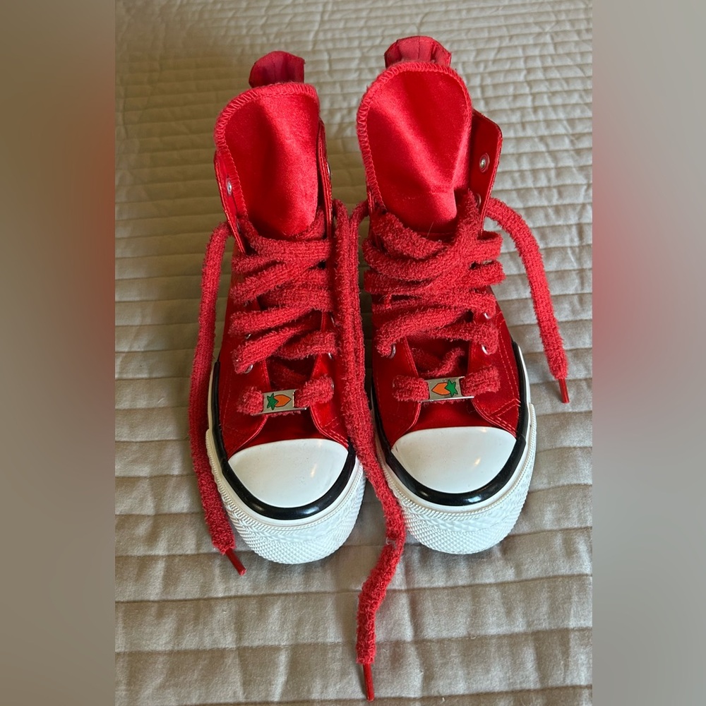 Converse Chinese New Year Red High-Top Sneakers